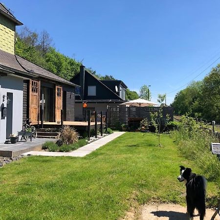 Lokschuppen Im Alten Bahnhof Industrial Style Moschheim ภายนอก รูปภาพ